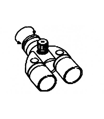 CONECTOR EN Y ADULTO 15 mm F/22 mm M, ADAPTADOR PARA CAPNOGRAFIA  /  8570061