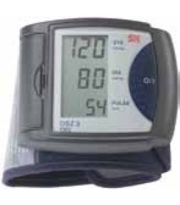 Sistema digital de presión arterial OSZ 3, insuflación automática con brazalete universal (se adapta a todos los tamaños de muñecas)